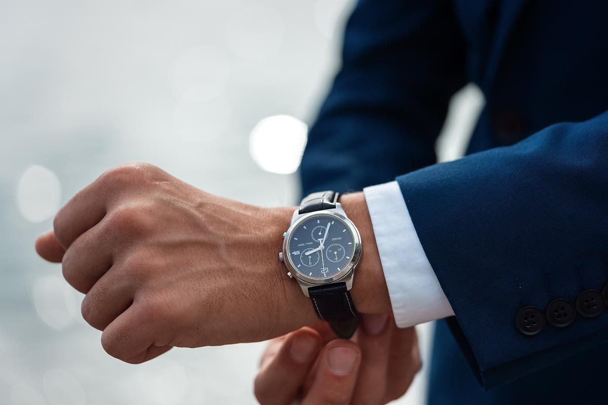 Elegante Herrenuhr